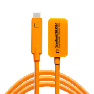 Tether Tools TetherBoost Pro USB-C Core Controller Extension Cable (Orange)