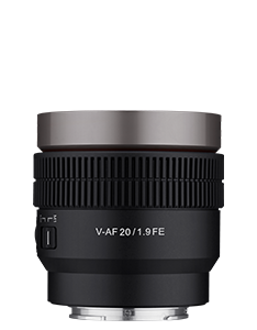 V-AF 20mm T1.9 FE (Sony Full Frame) – COMING MARCH 2024